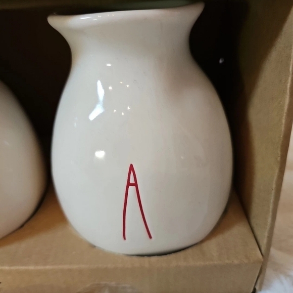 Rae Dunn USA Vase Set in Box 4th of July Decor Decorations 3 Mini Vases - Picture 4 of 4